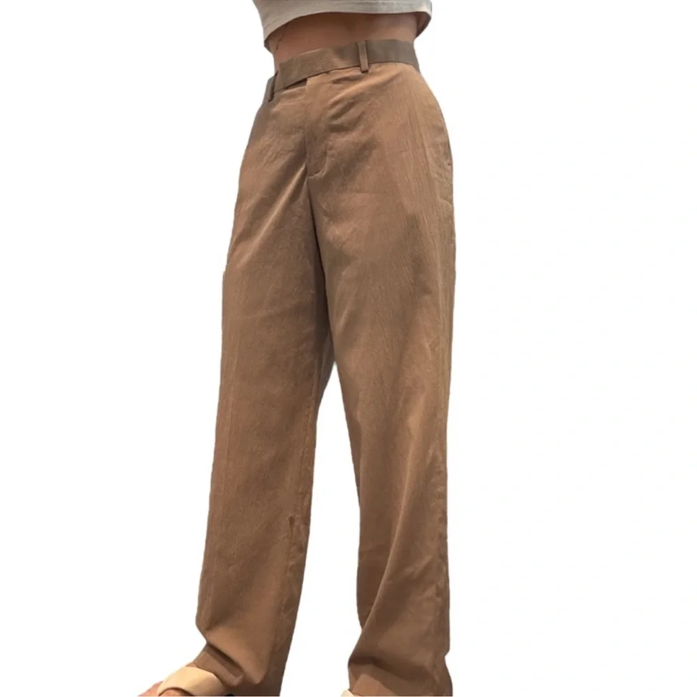 ASOS Men's Tan Straight-Leg Chinos